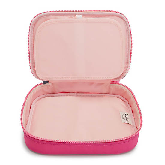 Kipling 100 Pens Classic Case Bags Fresh Pink | CA 2029VR